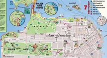 Mapa de San Francisco | TurismoEEUU | Sitios tuísticos, Mapa satelital