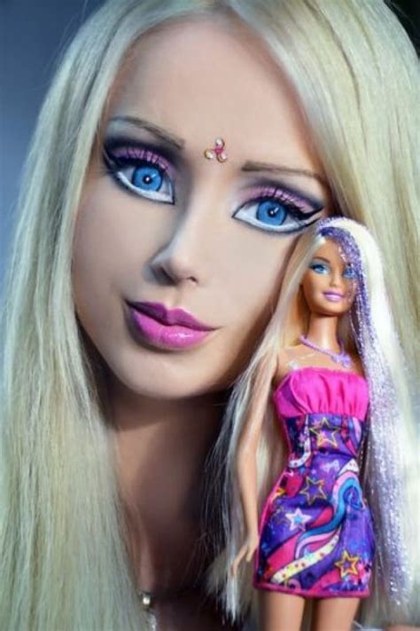 Valeria Lukyanova Human Barbie Pink