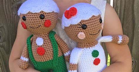 Amigurumi Gingerbread Boy A Free Crochet Pattern Grace And Yarn