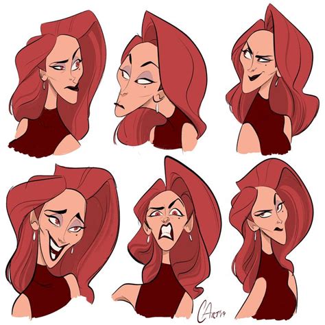 Artstation Character Expressions Christopher Ables Cartoon