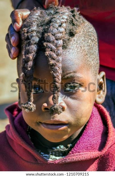 Fransfontein Namibia July 09 2014 Child Stock Photo Edit
