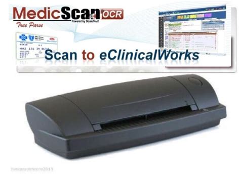 Acuant Scanshell 800dx Ocr Scanner Medicscan Ocr Eclinical Works