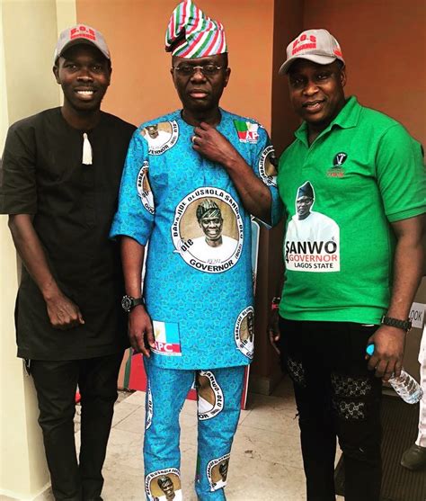 Ijebu Pictured With Babajide Sanwoolu After Campaign Celebrities