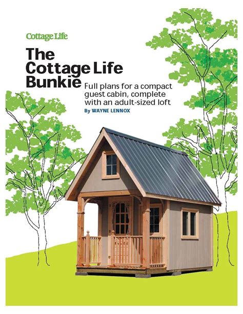 Image Result For 10x10 Bunkie Plans Diy Tiny House Plans Building A
