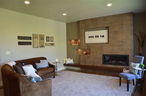 Fireplace surrounds wall tiles living room living room with fireplace fireplace remodel living room mantel linear fireplace fireplace tile tiled fireplace looks amazing! Fireplace focus wall | Home, Home and family, Home decor
