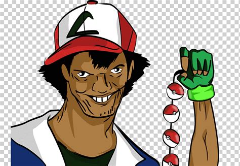 Ash Ketchum Youtube Meme Internet Youtube Televisión Sombrero Mano