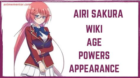 Airi Sakura Wiki Appearance Age Abilities And More Anime Mentor