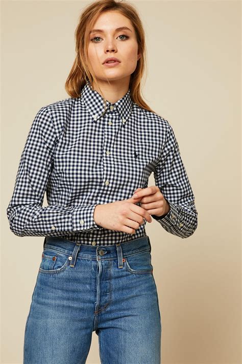 Chemise femme micro carreaux vichy. Épinglé sur Vetements Femme pas cher