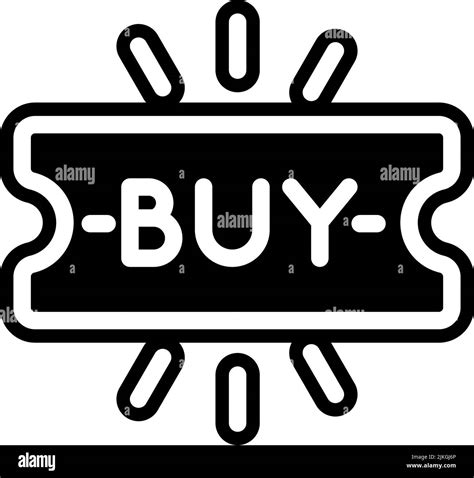 Buy Icon Black Vector Illustration Stock Vector Image And Art Alamy