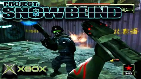 Project Snowblind Team Deathmatch Original Xbox Game Night Youtube