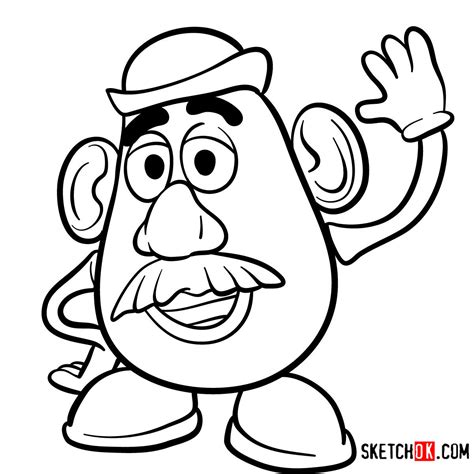 Mr Potato Cartoon