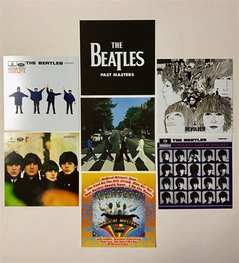 Sold Price Rare Lot Of 7 Licensed The Beatles Mini