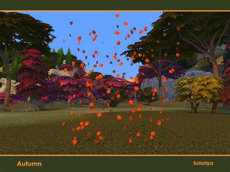 The Sims Resource Autumn Leaves V4 Vertical Version