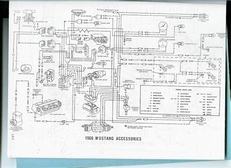 White/blue, right front turn signal, from turn signal green/white, left front turn signal, from turn signal. The Care and Feeding of Ponies: 1966 Mustang wiring diagrams
