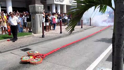 New Years Eve Daytime Fireworks In Aruba Youtube