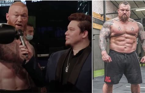 Hafthor Bjornsson Vs Eddie Hall Thor Sends Message To The Beast After