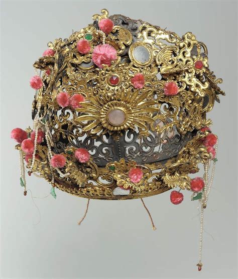 Head Dress Qing Dynasty 19th Century China Hair Ornaments