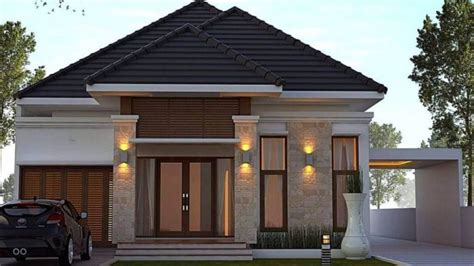 Desain Teras Rumah Mewah 1 Lantai