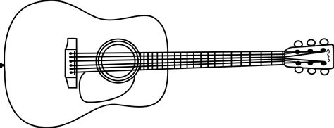 Acoustic Guitar Drawing At Explore Collection Of Acoustic Guitar Drawing