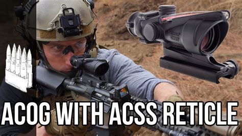 Primary Arms Acog With Acss Reticle Youtube