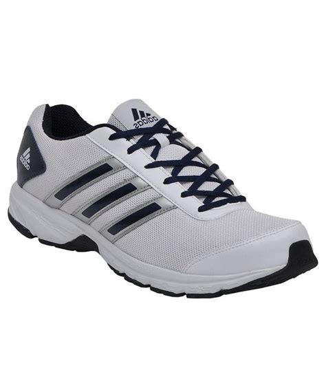 Adidas White Running Sport Shoes Buy Adidas White