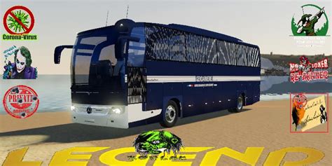 Bus Gendarmerie Mobile V15 Fs19 Farming Simulator 19 Mod Fs19 Mod