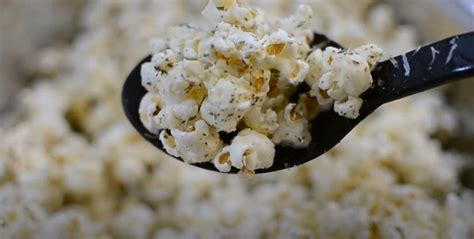Parmesan Buttered Popcorn Recipe