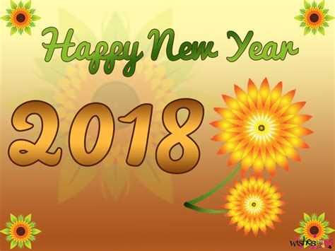 Poetry And Worldwide Wishes Happy New Year 2018 Wishes Image