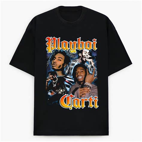 Playboi Carti Hip Hop Vintage Bootleg Retro S Streetwear Graphic Rap