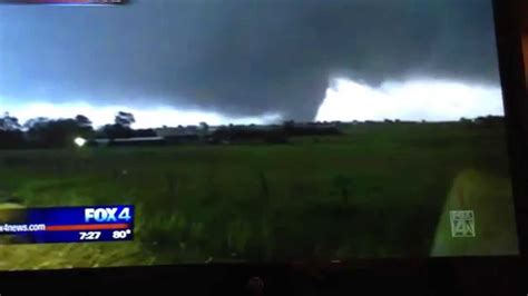 Large Tornado Denton Texas 5 7 15 Youtube