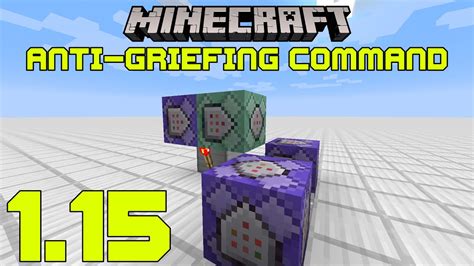 Spawn Protection Anti Griefing System Minecraft Tutorial 115