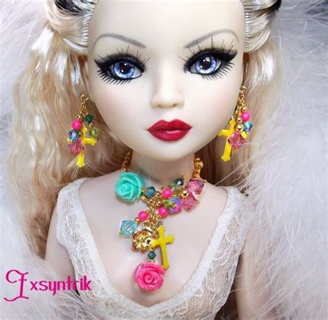 Pin By Kirsten Banyas On Doll Jewelry Little Girl Toys Ooak Fashion