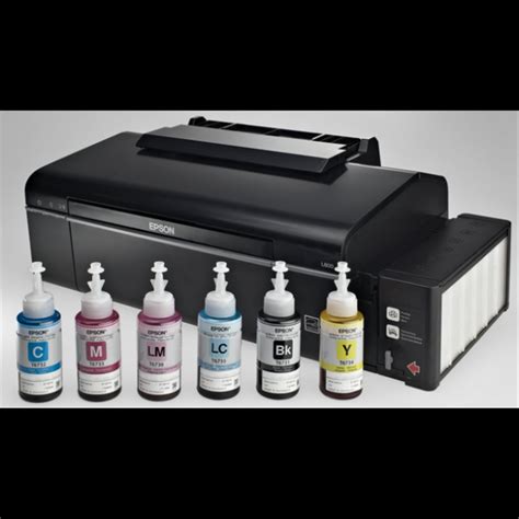 6 renkli epson mürekkep tankı sistemi a3+ kaliteli fotoğraf ve ofis baskısı için tasarlanmıştır. Jual Printer Epson L1800 A3 Infus 6 Tinta di lapak Satta Computer sattacomputer