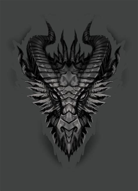 Dragon Face Dragon Head Tattoo Dragon Artwork