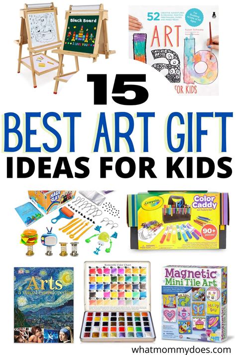 15 Great Ts For Kids Who Love Art What Mommy Does