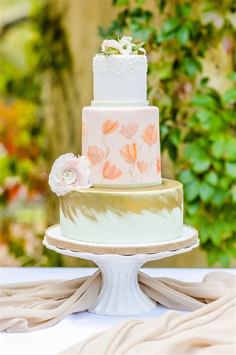 Peach Pink And Gold Summer Wedding Ideas For Your Outdoor