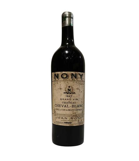 Lot 733 Jean Nony Chateau Cheval Blanc 1947
