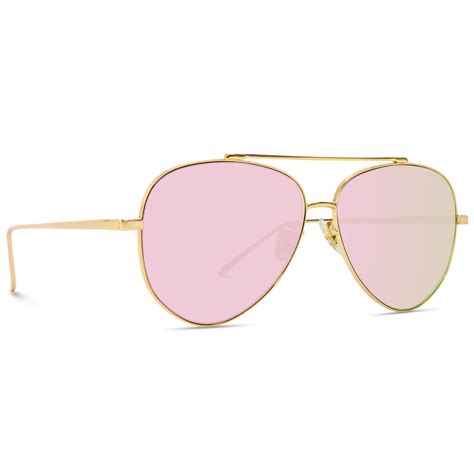 Pink Aviator Sunglasses 24 Women S Mirrored Flat Lens With Metal Frame Wearme Pro