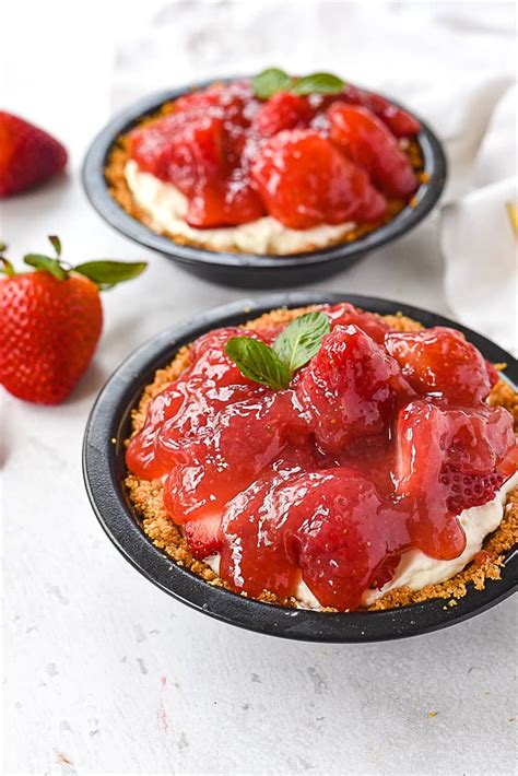 Mini Strawberry Pie Recipe By Leigh Anne Wilkes