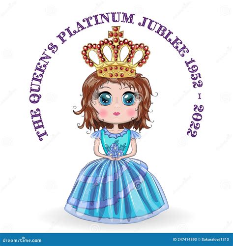 Queen Elizabeth Platinum Jubilee Celebration Poster. Queen Reigns for