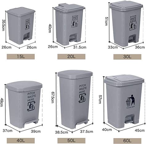 Garbage Bin Dimensions Ubicaciondepersonascdmxgobmx