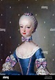 . Portrait of Archduchess Maria Antonia of Austria at the age of seven ...