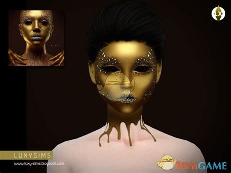 模拟人生4金色油漆脸部面具mod下载模拟人生4油漆脸部面具mod下载3dm单机