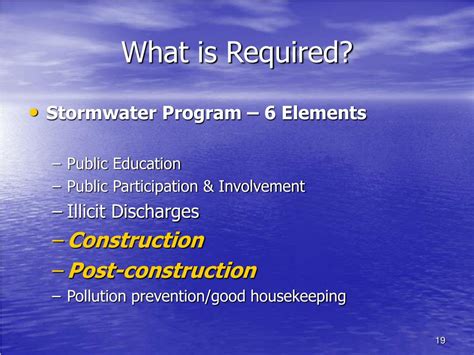 Ppt Stormwater Phase Ii Municipal Separate Storm Sewer Systems And