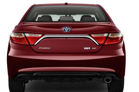 2015 Toyota Camry Hybrid Pictures Angular Rear Us News