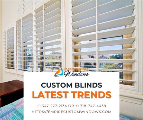The Latest Custom Blinds Trends