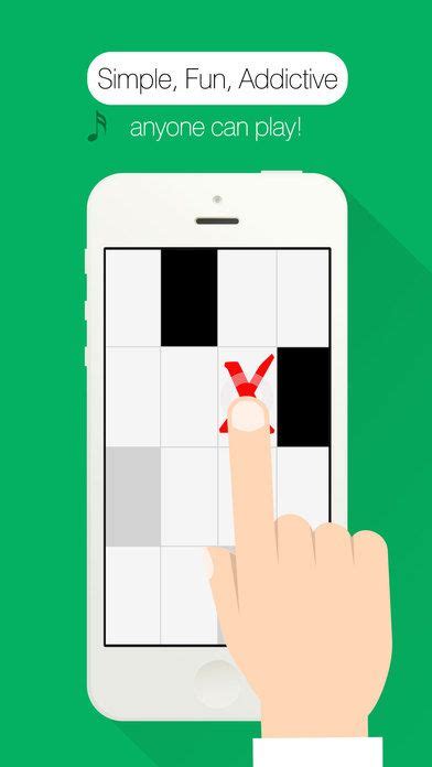 Piano Tiles Don T Tap The White Tile 2014 Promotional Art MobyGames