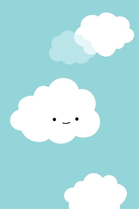 Cute Clouds Iphone Wallpaper 640×960 Wallpaper Wallpaper