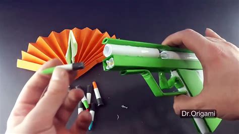 How To Make A Paper Gun Step By Step