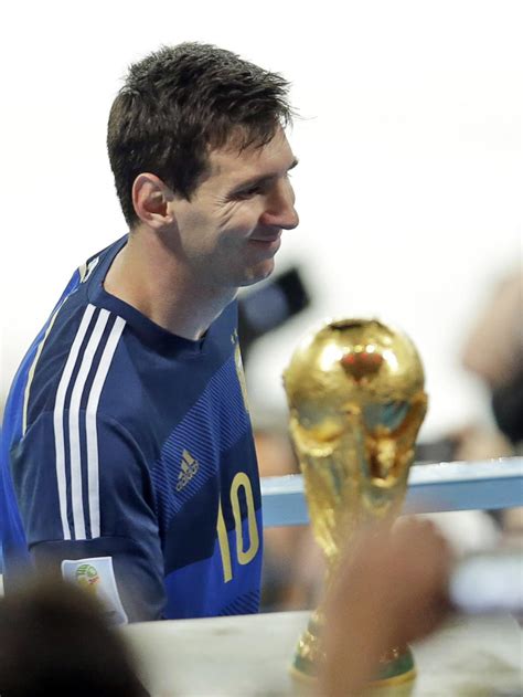 Messi Wins Award As Best Player At World Cup